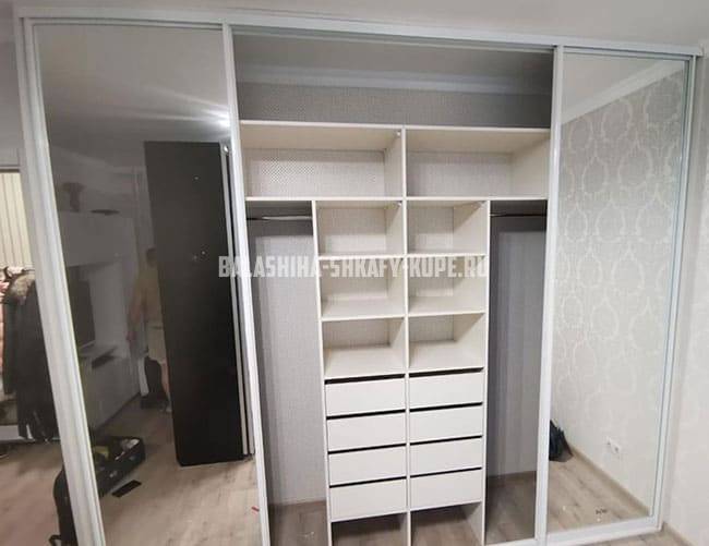 Встроенные шкафы на заказ Балашиха